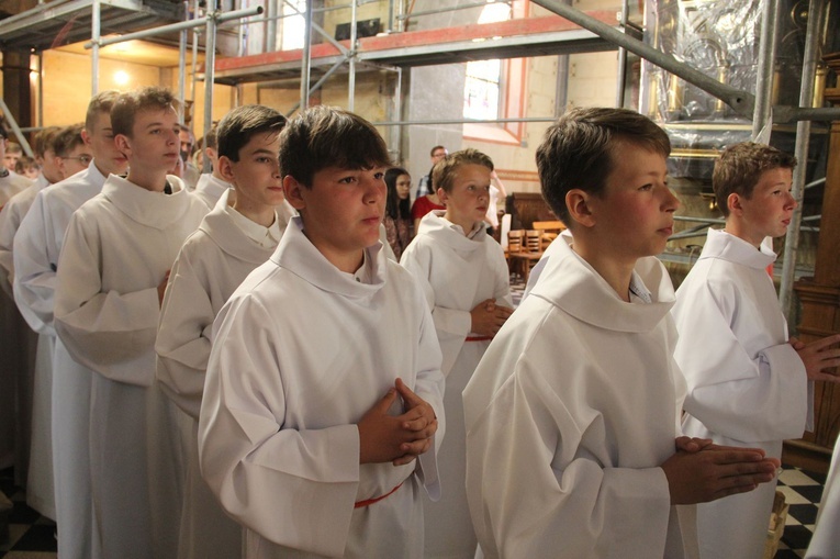 Ujanowice. Błogosławieństwo nowych lektorów