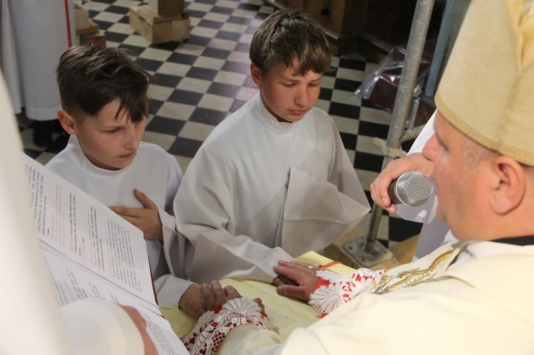 Ujanowice. Błogosławieństwo nowych lektorów