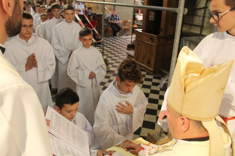 Ujanowice. Błogosławieństwo nowych lektorów