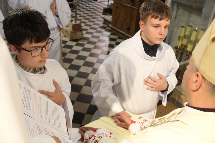 Ujanowice. Błogosławieństwo nowych lektorów