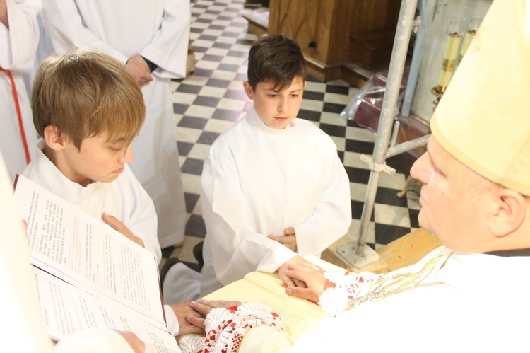 Ujanowice. Błogosławieństwo nowych lektorów