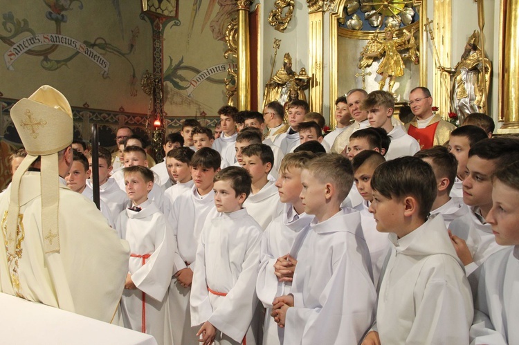 Ujanowice. Błogosławieństwo nowych lektorów