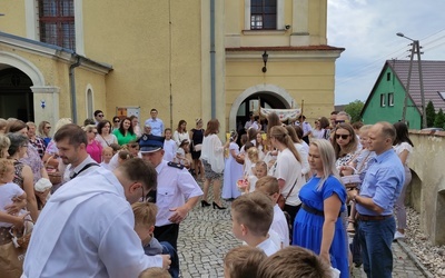 Procesja Bożego Ciała w Brzeziej Łące