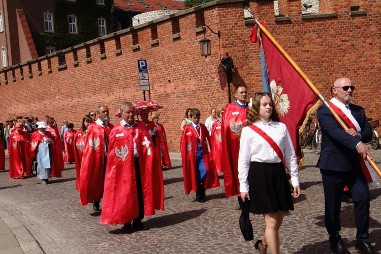 Procesja Bożego Ciała w Krakowie 2022