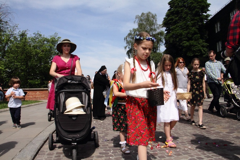 Procesja Bożego Ciała w Krakowie 2022