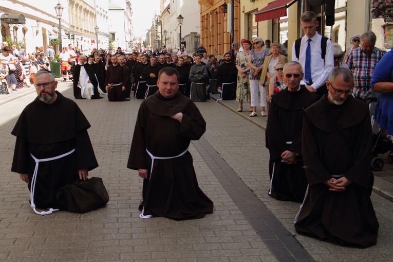 Procesja Bożego Ciała w Krakowie 2022