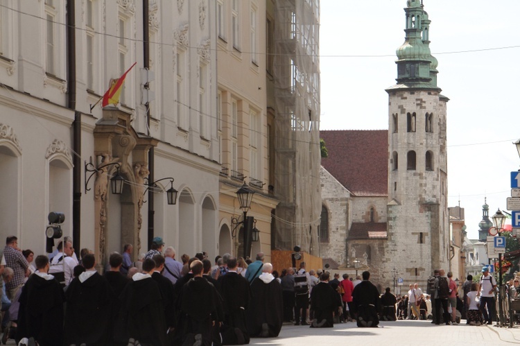 Procesja Bożego Ciała w Krakowie 2022