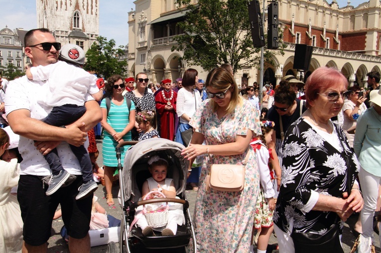 Procesja Bożego Ciała w Krakowie 2022