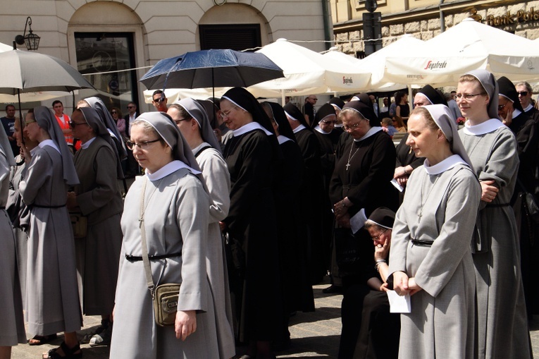 Procesja Bożego Ciała w Krakowie 2022