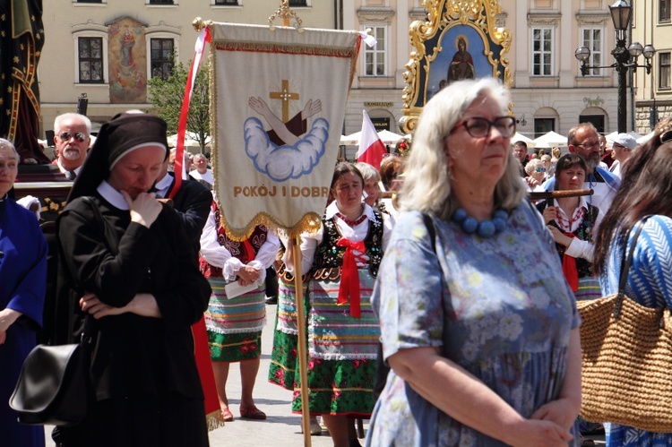 Procesja Bożego Ciała w Krakowie 2022