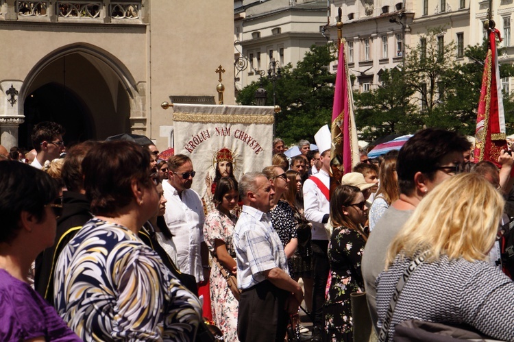 Procesja Bożego Ciała w Krakowie 2022