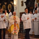 Boże Ciało w Łowiczu. Eucharystia.