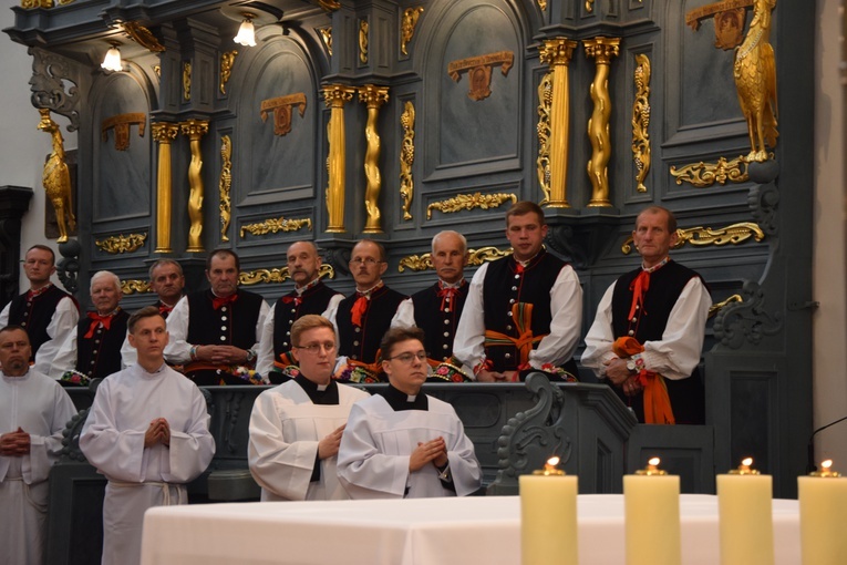 Boże Ciało w Łowiczu. Eucharystia.