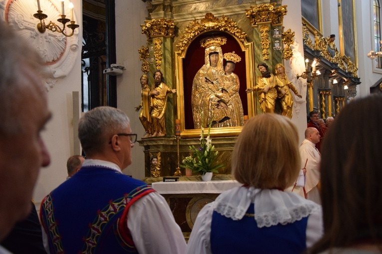 Boże Ciało w Łowiczu. Eucharystia.