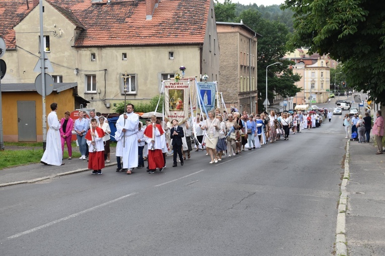 Boże Ciało u św. Jerzego i Matki Bożej Różańcowej w Wałbrzychu