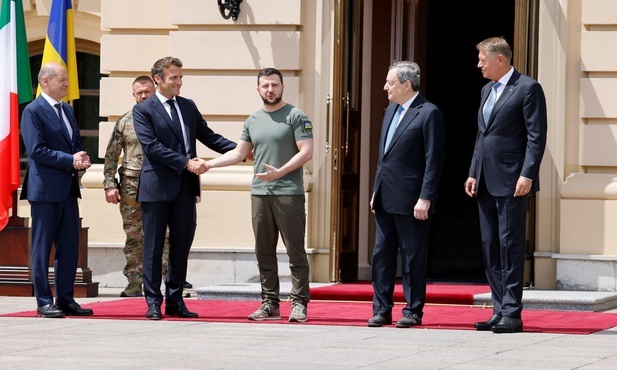 Zełenski: Rosyjska agresja wobec Ukrainy to agresja wobec całej Europy