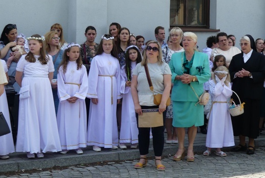 Procesja Bożego Ciała z katedry św. Mikołaja w Bielsku do Białej - 2022