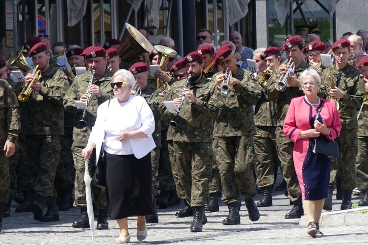 Procesja Bożego Ciała z katedry św. Mikołaja w Bielsku do Białej - 2022