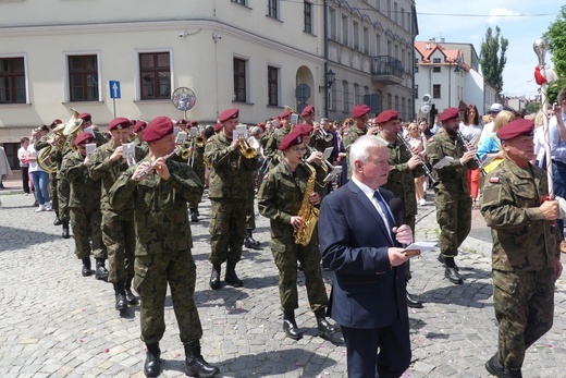 Procesja Bożego Ciała z katedry św. Mikołaja w Bielsku do Białej - 2022