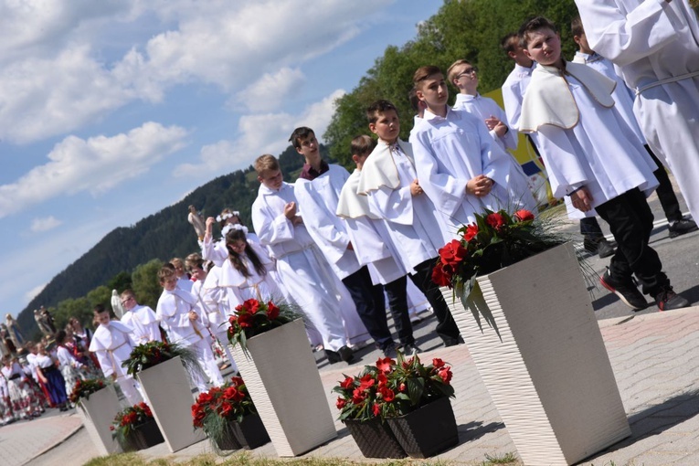 Boże Ciało w Ochotnicy Dolnej