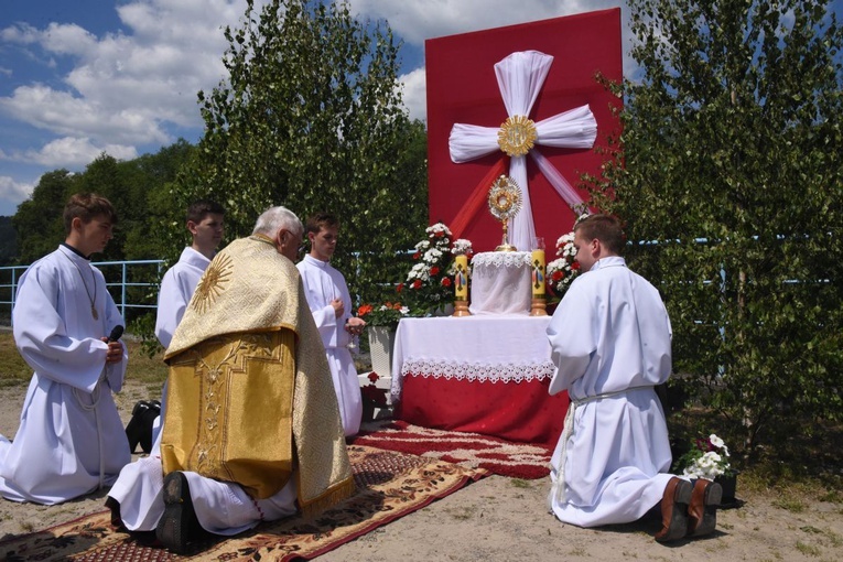 Boże Ciało w Ochotnicy Dolnej