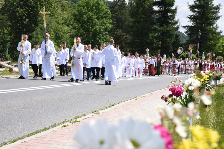 Boże Ciało w Ochotnicy Dolnej