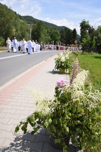 Boże Ciało w Ochotnicy Dolnej