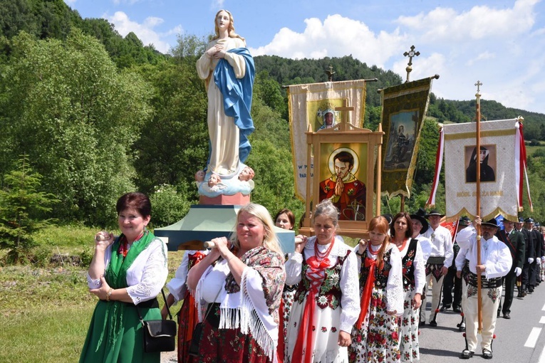 Boże Ciało w Ochotnicy Dolnej