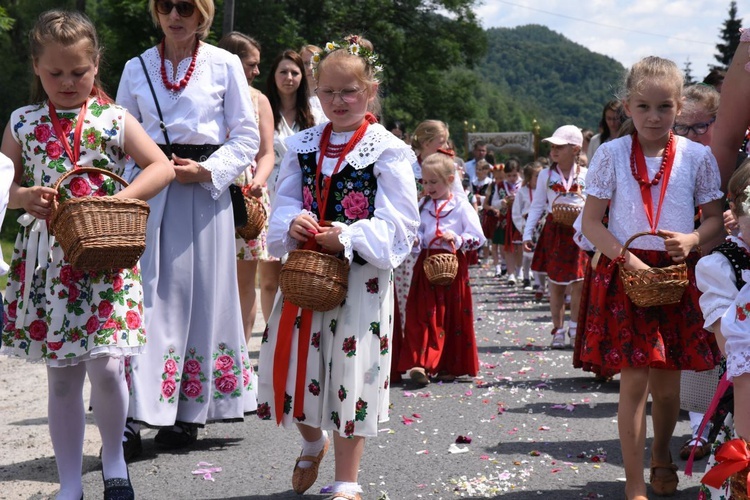 Boże Ciało w Ochotnicy Dolnej