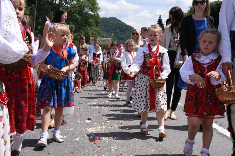 Boże Ciało w Ochotnicy Dolnej