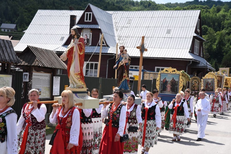 Boże Ciało w Ochotnicy Dolnej