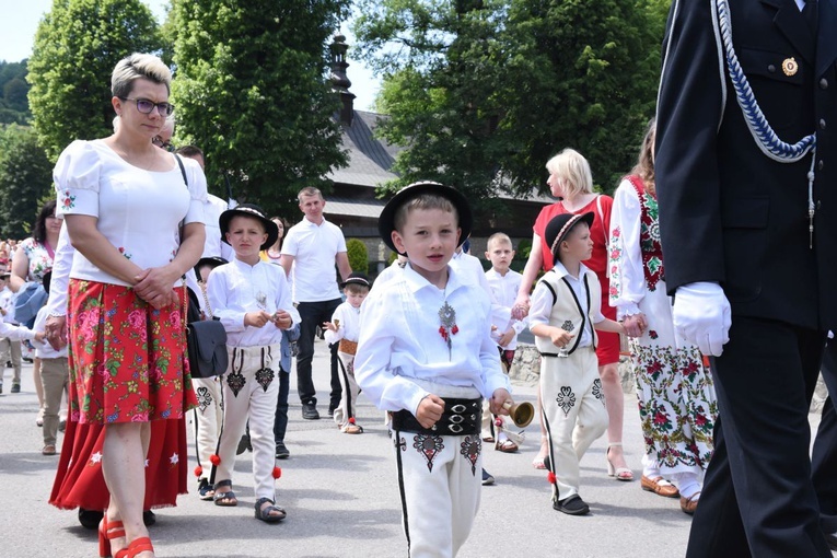 Boże Ciało w Ochotnicy Dolnej