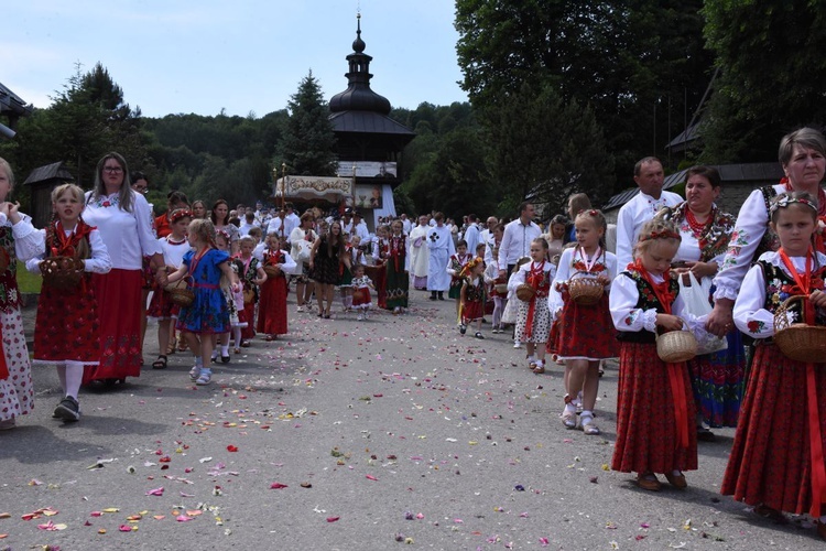 Boże Ciało w Ochotnicy Dolnej