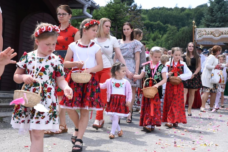 Boże Ciało w Ochotnicy Dolnej