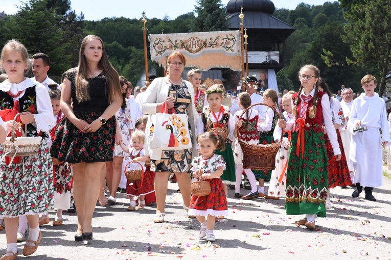 Boże Ciało w Ochotnicy Dolnej