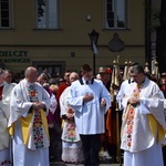 Boże Ciało w Łowiczu. Procesja.