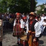 Boże Ciało w Łowiczu. Procesja.