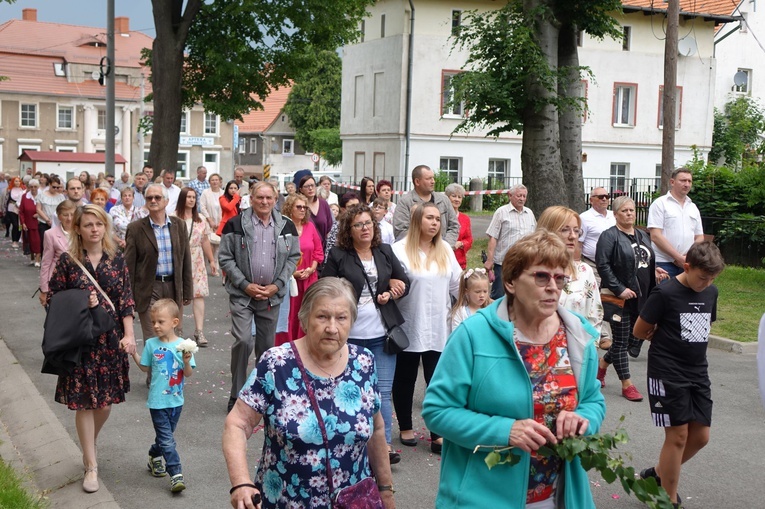 Boże Ciało u św. Barbary w Walimiu