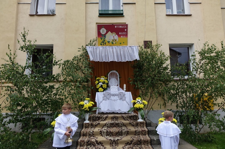 Boże Ciało u św. Barbary w Walimiu