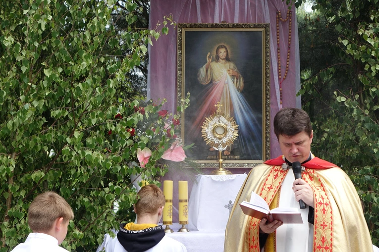 Boże Ciało u św. Barbary w Walimiu