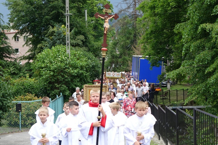 Boże Ciało u św. Barbary w Walimiu