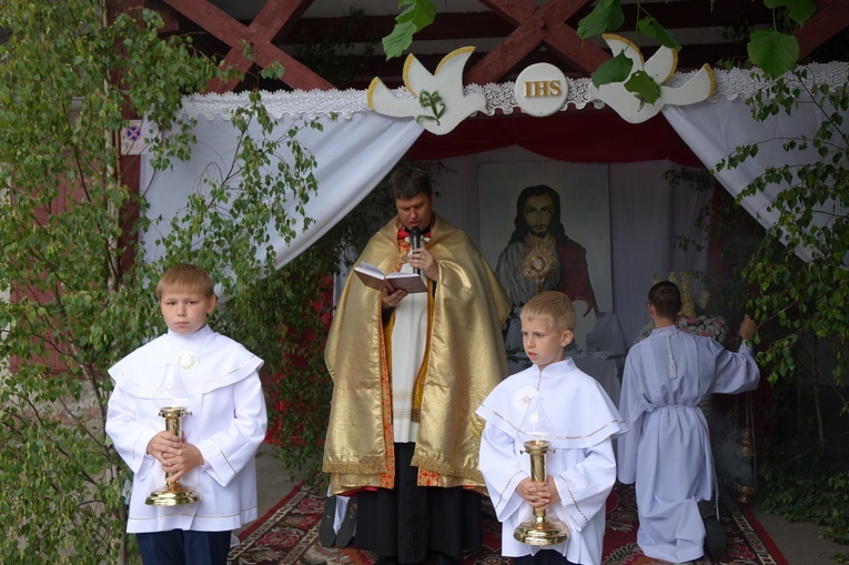 Boże Ciało u św. Barbary w Walimiu