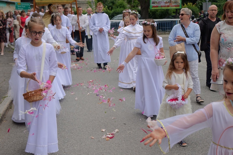 Boże Ciało u św. Barbary w Walimiu