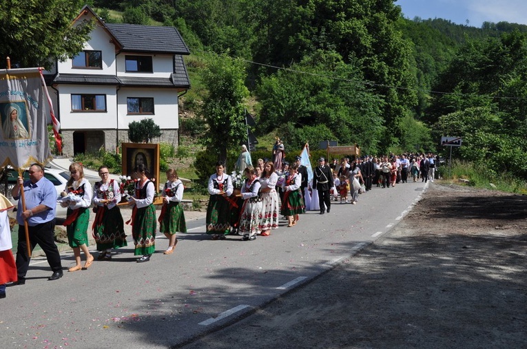 Procesja Bożego Ciała w Glisnem 2022