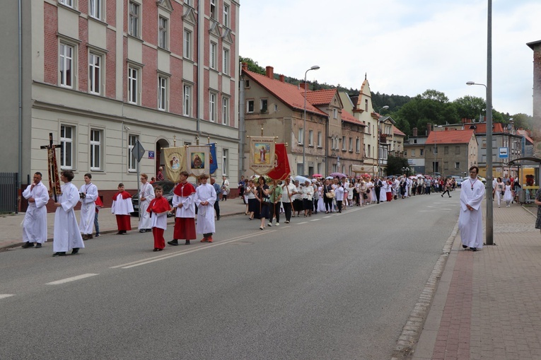 Boże Ciało u św. Barbary w Wałbrzychu