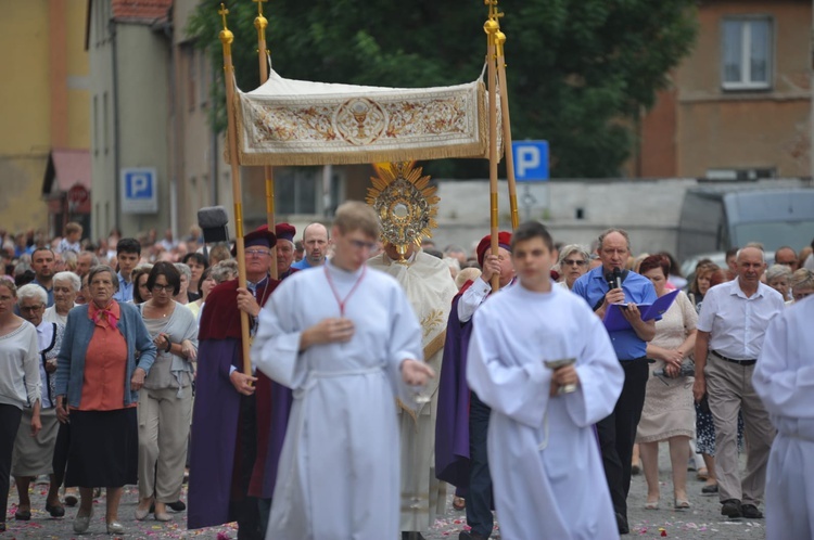 Boże Ciało u Piotra i Pawła w Strzegomiu