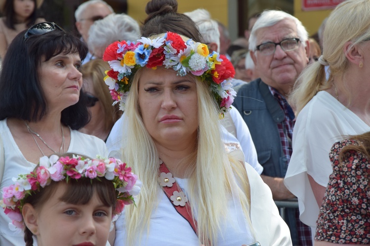 Boże Ciało w Łowiczu. Procesja.