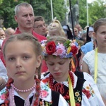 Boże Ciało w Łowiczu. Procesja.