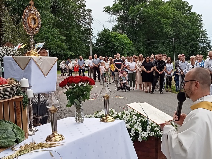 Procesja Bożego Ciała w Strzelcach