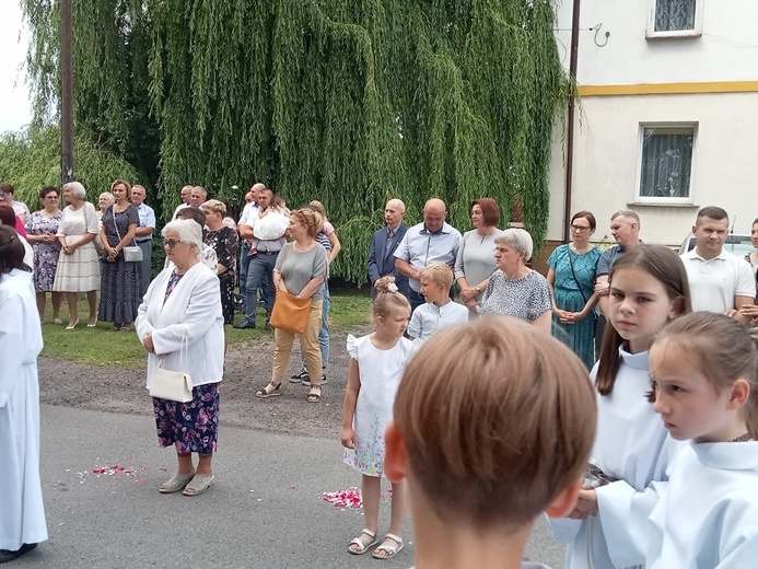 Procesja Bożego Ciała w Strzelcach